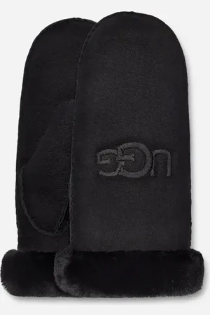 UGG ® Shearling Logo Embroidered-want voor dames in , Maat L/XL