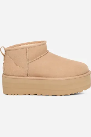UGG ® Classic Ultra Mini Platform-laars voor dames in Brown, Maat 40, Suede