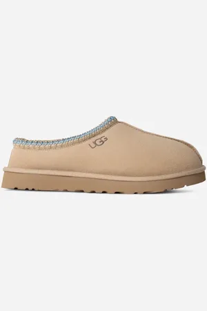 UGG ® Tasman voor heren | Casual binnenschoenen op ®.com/eu/nl/nl in Beige, Maat 45, Suede