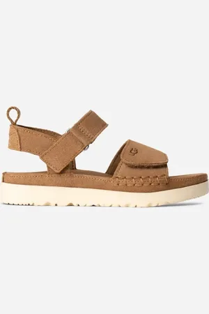 UGG ® Goldenstar-sandaal voor kinderen in Brown, Maat 35, Suede