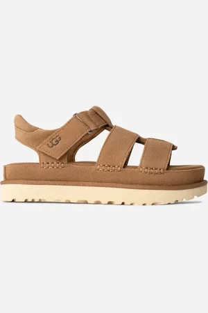 UGG ® Goldenstar Strap-sandaal voor dames in Brown, Maat 37, Suede