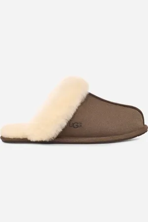 UGG ® Scuffette II-pantoffel voor dames in Brown, Maat 37, Suede