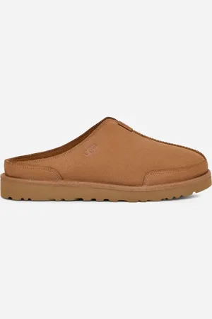 UGG ® Marcman-pantoffel in Brown, Maat 43, Wol/Polyester/É