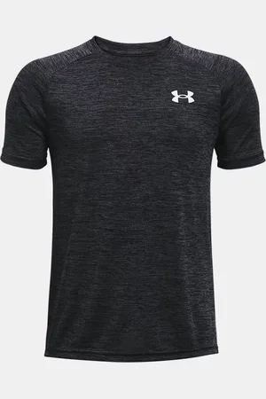 Under Armour Jongensshirt Tech™ 2.0 met korte mouwen Zwart / Wit YLG (149 - 160 cm)