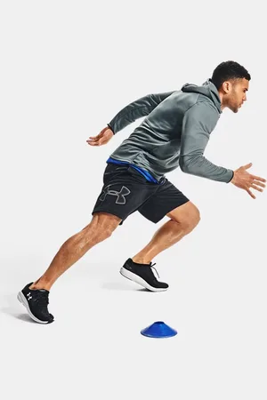 Under Armour Herenshorts Tech™ Graphic Zwart / Graphite L