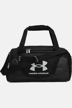 Under Armour Sporttas Undeniable 5.0 XS Zwart / Zwart / Metalen Zilver ÉÉN MAAT