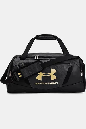 Under Armour Sporttas Undeniable 5.0 Small Zwart Medium Heather / Zwart / Metalen Goud ÉÉN MAAT