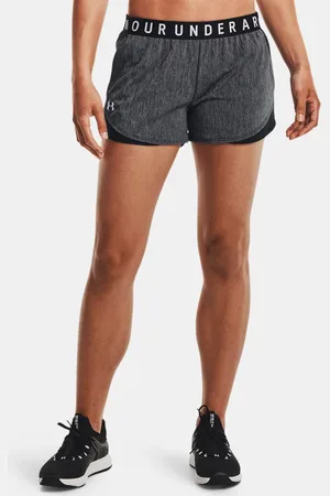 Under Armour Damesshorts Play Up 3.0 Twist Zwart / Zwart / Wit L