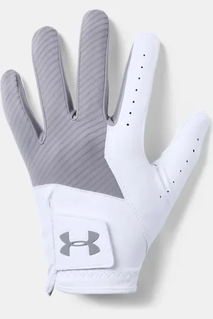 Under Armour Medal-golfhandschoenen voor heren Staal / Wit / Staal L2XL