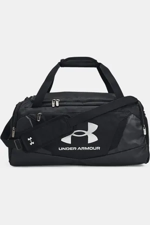 Under Armour Sporttas Undeniable 5.0 Small Zwart / Zwart / Metalen Zilver ÉÉN MAAT