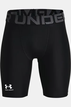 Under Armour Jongensshorts HeatGear® Armour Zwart / Wit YLG (149 - 160 cm)