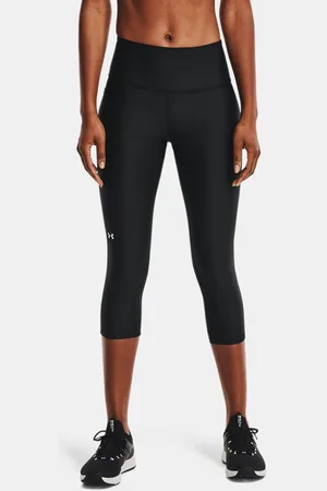 Under Armour Damescapri Tech Zwart / Wit L