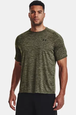 Under Armour Herenshirt Tech™ 2.0 met korte mouwen Marine OD Groente / Zwart L