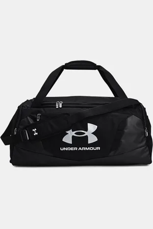 Under Armour Sporttas Undeniable 5.0 Medium Zwart / Zwart / Metalen Zilver ÉÉN MAAT