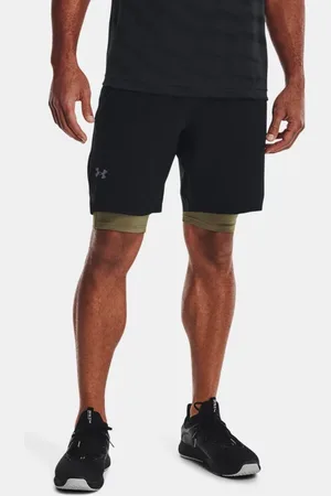 Under Armour Vanish Woven-shorts voor heren Zwart / Pitch Grijs L