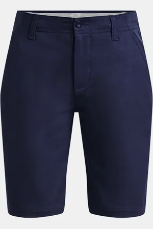 Under Armour Jongensshorts Matchplay Midnight Marineblauw / Halo Grijs YLG (149 - 160 cm)