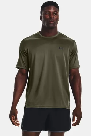 Under Armour Herenshirt Tech™ Vent met korte mouwen Marine OD Groente / Zwart L