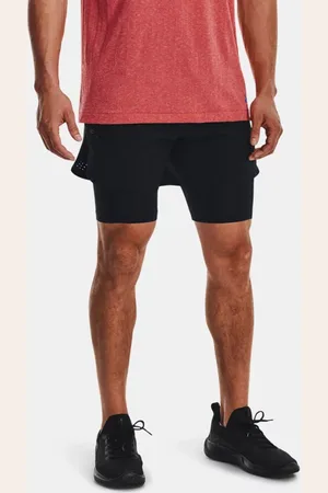 Under Armour Herenshorts Vanish Elite 2-in-1 Zwart / Zwart 3XL