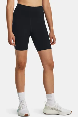 Under Armour Damesfietsbroek Meridian 18 cm Zwart / Zwart L