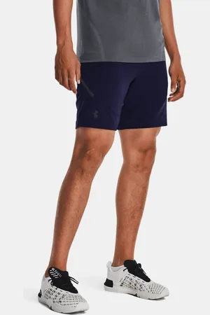 Under Armour Herenshorts Unstoppable Midnight Marineblauw / Zwart 3XL