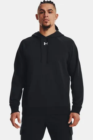 Under Armour Herenhoodie Rival Fleece Zwart / Wit L
