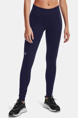 Under Armour Dameslegging ColdGear® Midnight Marineblauw / Wit L