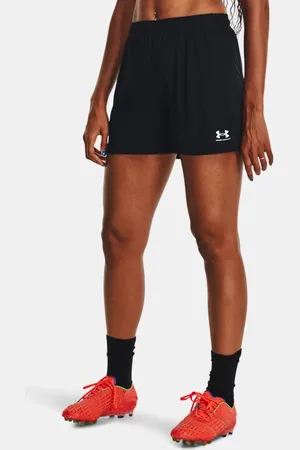 Under Armour Damesshorts Challenger Knit Zwart / Wit L