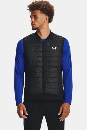 Under Armour Herenbodywarmer Launch Insulated Zwart / Reflecterend 3XL