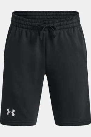 Under Armour Jongensshorts Rival Fleece Zwart / Wit YLG (149 - 160 cm)