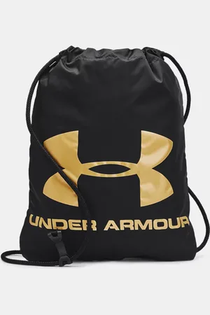 Under Armour Sackpack Ozsee Zwart / Metalen Goud ÉÉN MAAT
