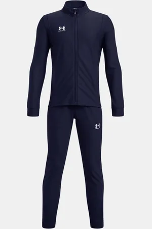 Under Armour Jongenstrainingspak Challenger Midnight Marineblauw / Wit YLG (149 - 160 cm)
