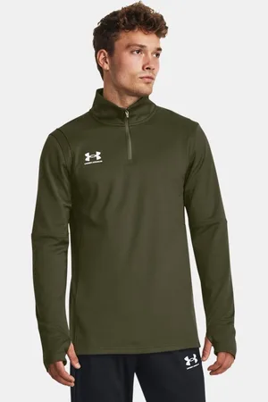Under Armour Herenshirt Challenger Midlayer Marine OD Groente / Wit L