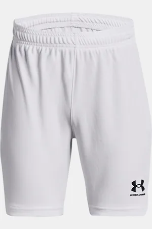 Under Armour Jongensshorts Challenger Core Wit / Wit YLG (149 - 160 cm)