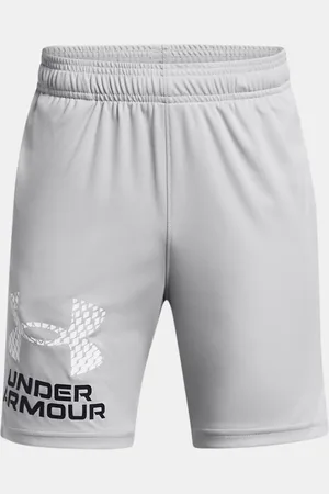 Under Armour Jongensshorts Tech™ Logo Mod Grijs / Wit YLG (149 - 160 cm)