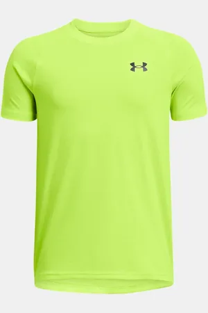 Under Armour Jongensshirt Tech™ 2.0 met korte mouwen High Vis Geel / Zwart YLG (149 - 160 cm)