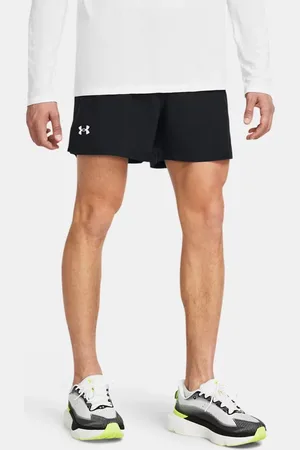 Under Armour Herenshorts Launch 13 cm Zwart / Zwart / Reflecterend 3XL