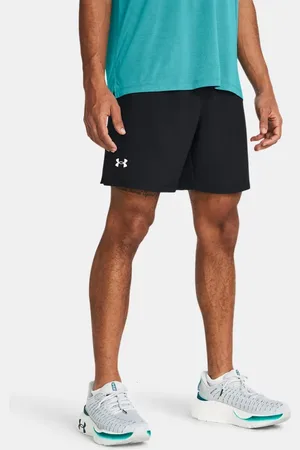 Under Armour Herenshort Launch Unlined 18 cm Zwart / Zwart / Reflecterend 3XL