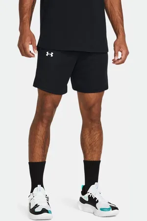 Under Armour Herenshort Zone 18 cm Zwart / Wit / Wit L