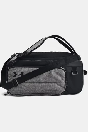 Under Armour Rugzak/sporttas Contain Duo Small Castlerock Medium Heather / Zwart / Wit ÉÉN MAAT