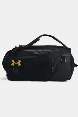 Under Armour Rugzak/sporttas Contain Duo Medium Zwart / Metalen Goud ÉÉN MAAT
