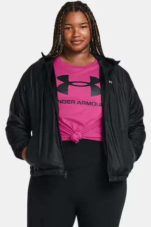 Under Armour Dameswindjack SportStyle Zwart / Wit 1X