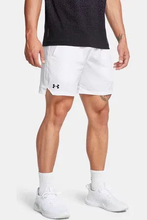 Under Armour Vanish Woven 15 cm shorts voor heren Wit / Zwart 3XL