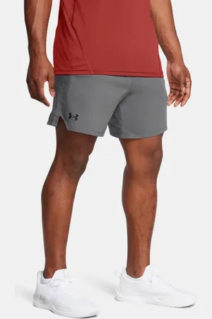 Under Armour Vanish Woven 15 cm shorts voor heren Castlerock / Zwart 3XL