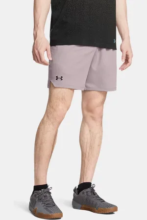 Under Armour Vanish Woven 15 cm shorts voor heren Tetra Grijs / Zwart S
