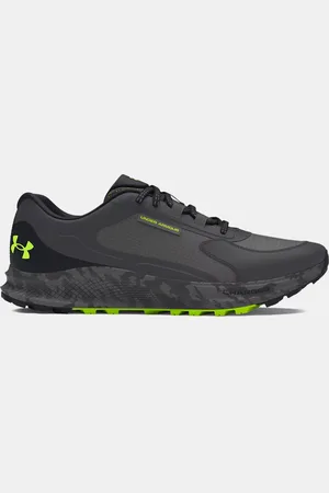 Under Armour Herenhardloopschoenen Bandit Trail 3 Castlerock / Anthracite / High Vis Geel 44