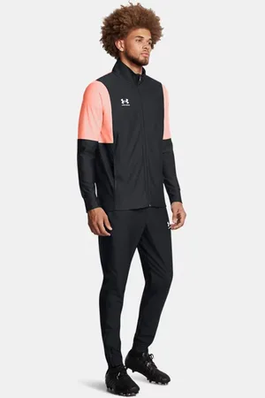 Under Armour Herentrainingspak Challenger Zwart / Flare Oranje / Wit M