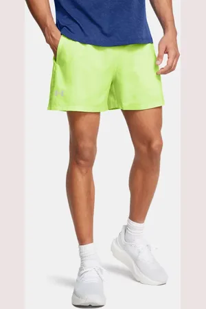 Under Armour Herenshorts Launch 13 cm Morph Groente / Morph Groente / Reflecterend 3XL