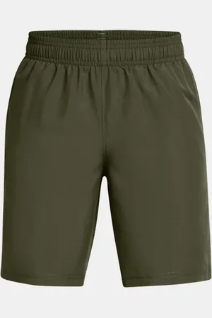 Under Armour Jongensshorts Tech™ Woven Wordmark Marine OD Groente / Zwart YLG (149 - 160 cm)