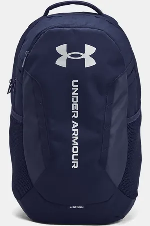 Under Armour Rugzak Hustle 6.0 Midnight Marineblauw / Midnight Marineblauw / Metalen Zilver ÉÉN MAAT