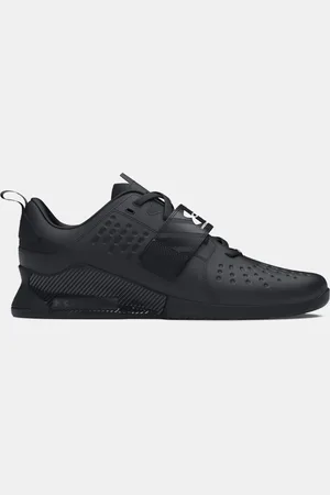 Under Armour Unisex trainingsschoenen Reign Lifter Zwart / Zwart / Wit 44.5